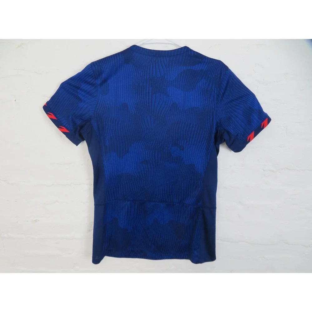 United States Soccer Shirt Womens Medium Blue Nike Dri Fit USA Jersey USWNT - Picture 6 of 8